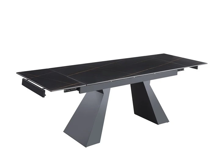 Modern Rectangular Square Extendable Dining Table Kitchen Table suppliers